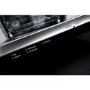 Refurbished CDA CDI6121 Integrated Dishwasher - Hygiene cycle Black control panel