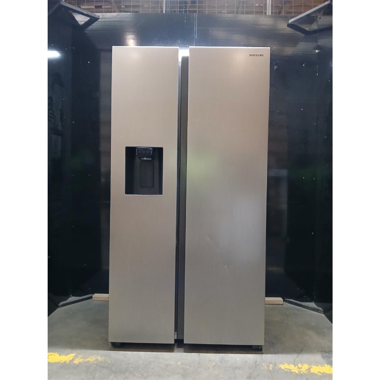 Refurbished Samsung Series 7 634 Litre Side-By-Side American Fridge Freezer - Stainless Steel