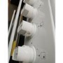 GRADE A2 - electriQ 60cm Dual Fuel Cooker - White