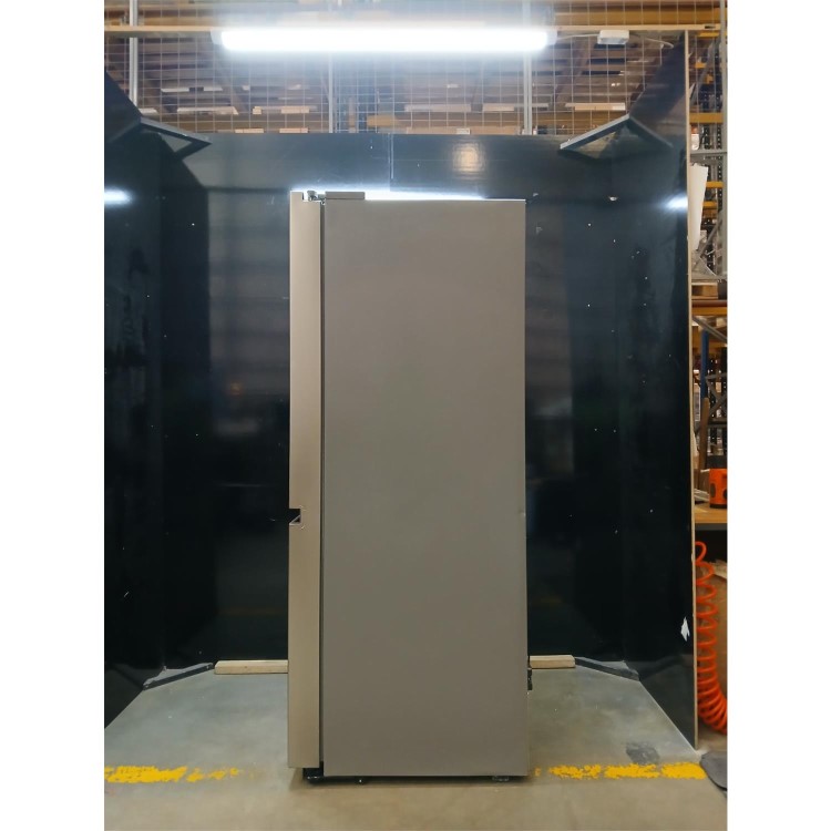 Refurbished Hisense Pureflat Infinite 632 Litre Side-by-Side American Fridge Freezer - Stainless Steel