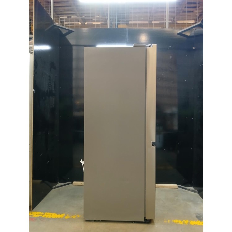 Refurbished Hisense Pureflat Infinite 632 Litre Side-by-Side American Fridge Freezer - Stainless Steel