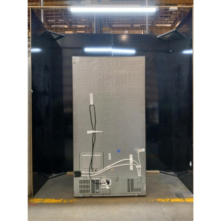 Refurbished Hisense Pureflat Infinite 632 Litre Side-by-Side American Fridge Freezer - Stainless Steel
