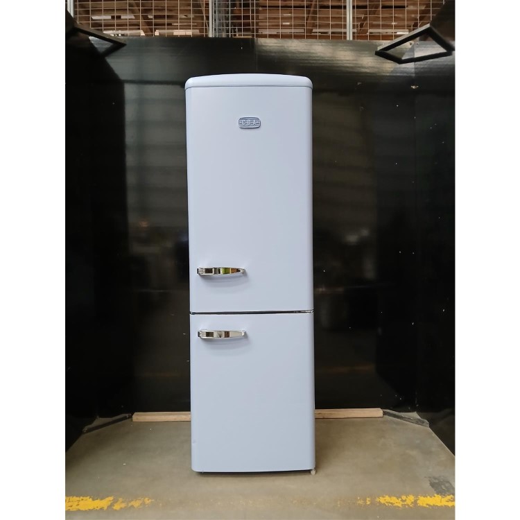 GRADE A2 - CDA 330 Litre 60/40 Retro Freestanding Fridge Freezer - Florence Sea Holly