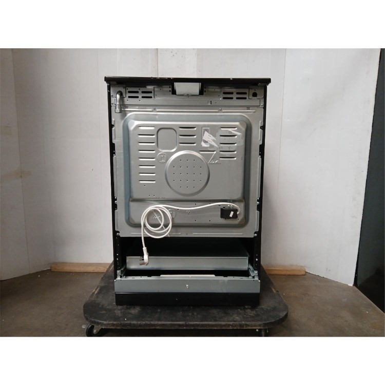 GRADE A2 - electriQ 60cm Dual Fuel Cooker - Black