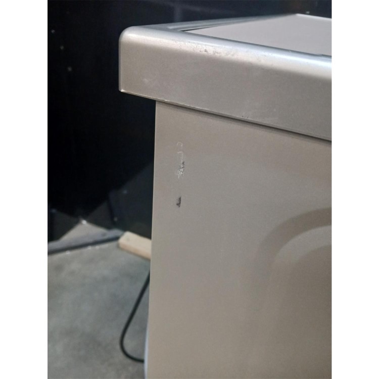 GRADE A2 - Indesit Push&Go Freestanding Dishwasher - Silver