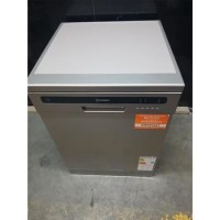 GRADE A2 - Indesit Push&Go Freestanding Dishwasher - Silver