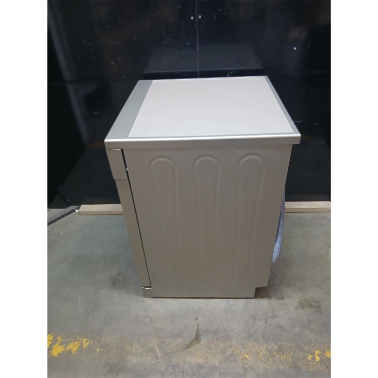 GRADE A2 - Indesit Push&Go Freestanding Dishwasher - Silver