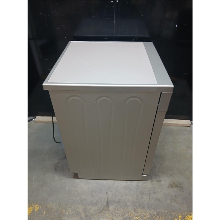 GRADE A2 - Indesit Push&Go Freestanding Dishwasher - Silver