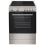 electriQ 60cm Electric Cooker - Stainless Steel