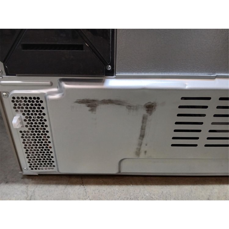 GRADE A2 - Bosch Series 4 605 Litre Four Door Freestanding Fridge Freezer - EasyClean Stainless Steel
