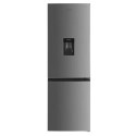 eiQ60186INOX electriQ 291 Litre 60/40 Freestanding Fridge Freezer - Total No Frost in Stainless Steel