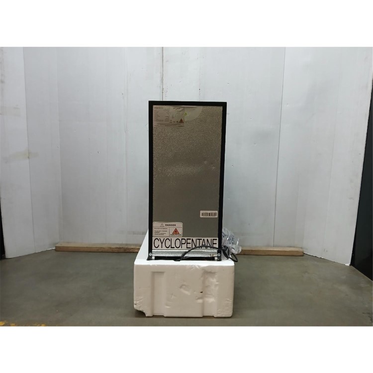 Refurbished 18 Bottle Capacity 30cm Freestanding Under Counter Wine Cooler - Premium Dark Stainless Steel