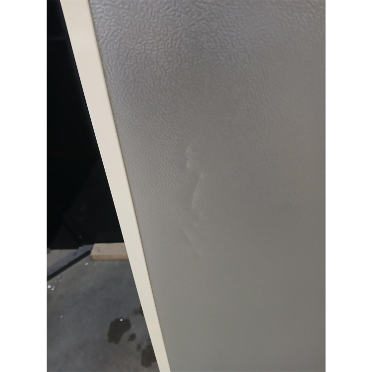 Refurbished electriQ 153 Litre 60/40 Retro Freestanding Fridge Freezer - Cream Total No Frost