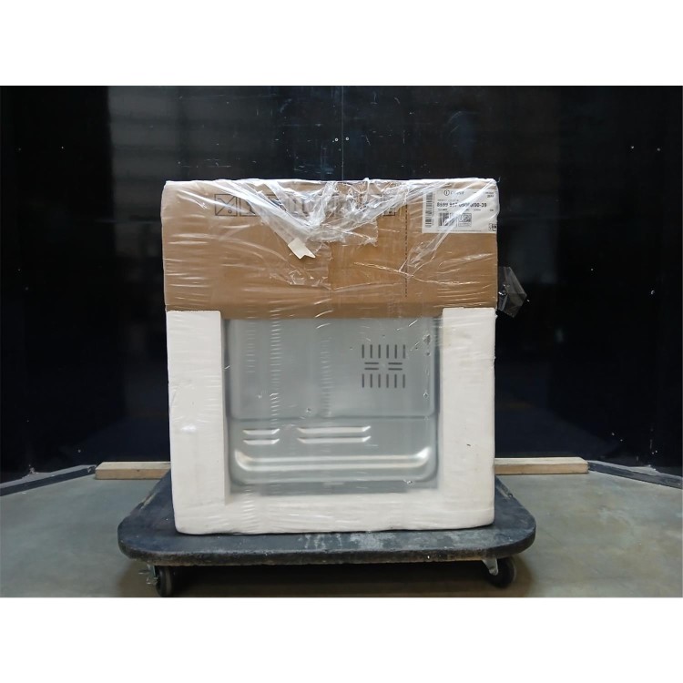 Refurbished Indesit Click&Clean IO 233 X UK Electric Single Fan Oven - Stainless Steel