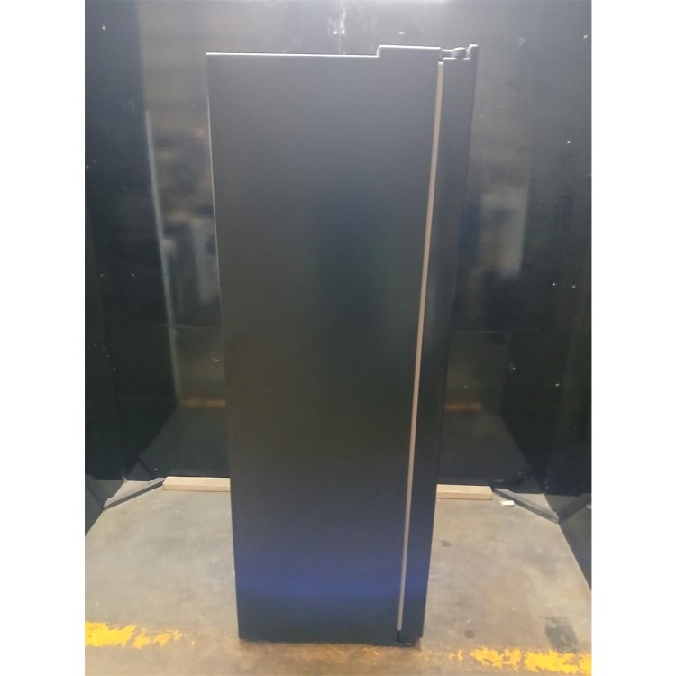 Refurbished Fridgemaster 441 Litre Side-By-Side American Fridge Freezer - Black