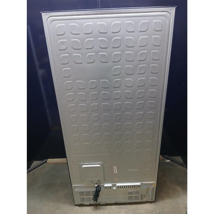Refurbished Fridgemaster 441 Litre Side-By-Side American Fridge Freezer - Black
