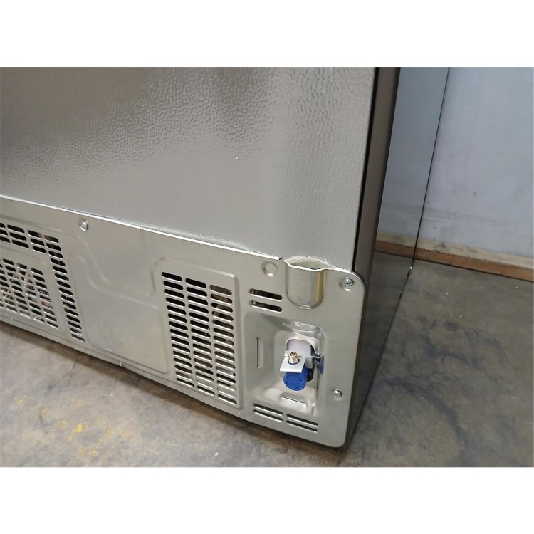 Refurbished Hotpoint HPGF 6564 XK4UK Total No Frost American Fridge Freezer with Fresh Shield - Dark Inox