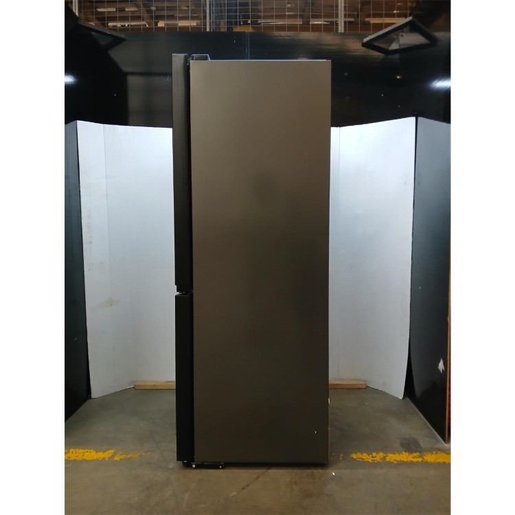 Refurbished Hotpoint HPGF 6564 XK4UK Total No Frost American Fridge Freezer with Fresh Shield - Dark Inox