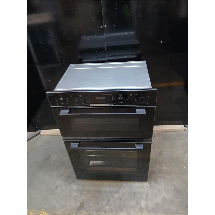 Refurbished Bosch Series 4 Electric Built-In Double Oven - Black
