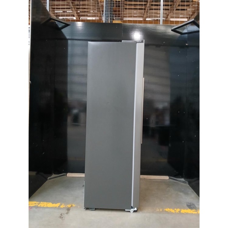 Refurbished Indesit 442 Litre Side-By-Side American Fridge Freezer - Stainless Steel