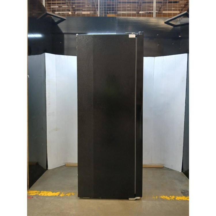 Refurbished Tesla Series 3 American Side by Side Fridge Freezer with Super Freeze Feature - Black