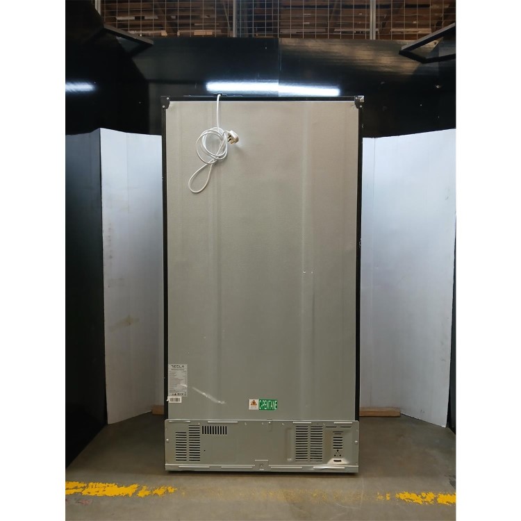 Refurbished Tesla Series 3 American Side by Side Fridge Freezer with Super Freeze Feature - Black