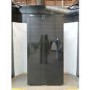 Refurbished Tesla Series 3 American Side by Side Fridge Freezer with Super Freeze Feature - Black