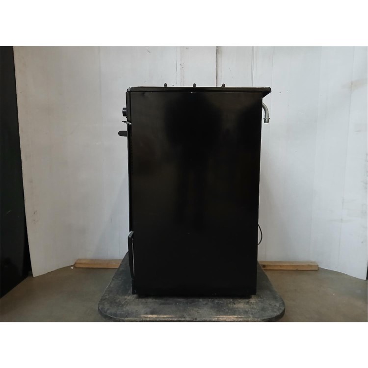 GRADE A2 - electriQ 60cm Dual Fuel Cooker - Black