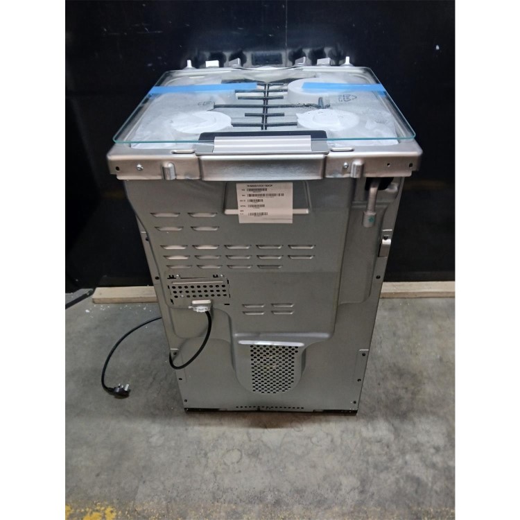 GRADE A2 - AEG 55cm Gas Cooker with Lid - Stainless Steel