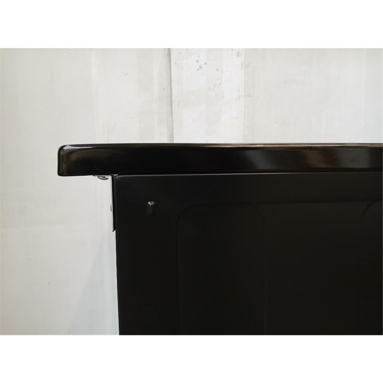 Refurbished Belling Vision 60cm Dual Fuel Range Cooker - Black & Silver Steel