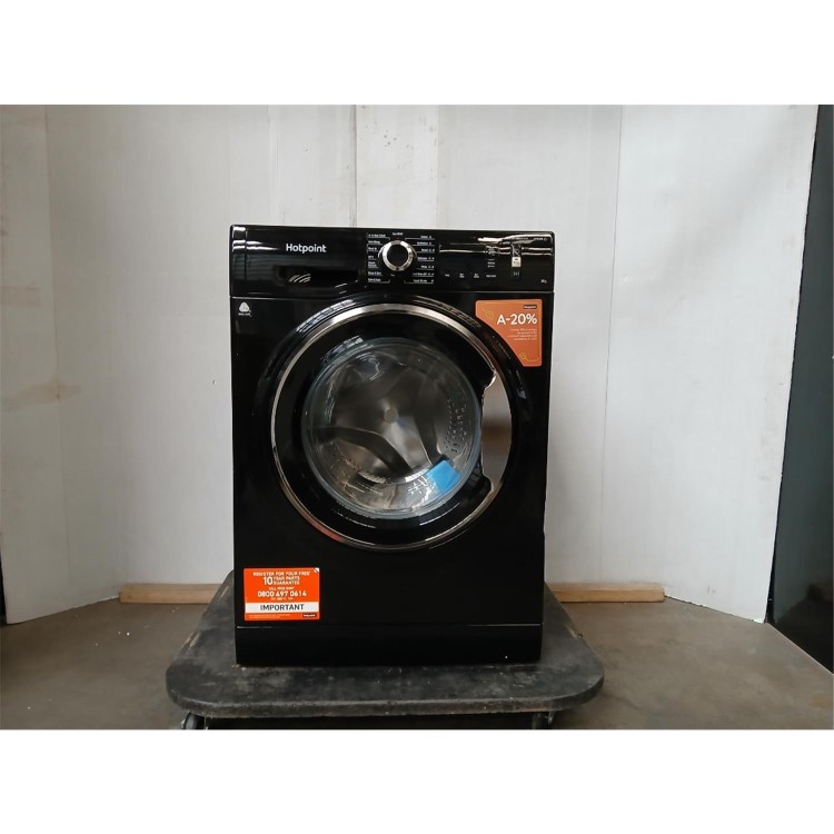 GRADE A2 - Hotpoint ActiveCare 9kg 1400rpm Washing Machine - Black