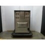 GRADE A2 - electriQ 60cm Double Oven Electric Cooker - Cream