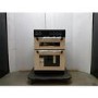 GRADE A2 - electriQ 60cm Double Oven Electric Cooker - Cream