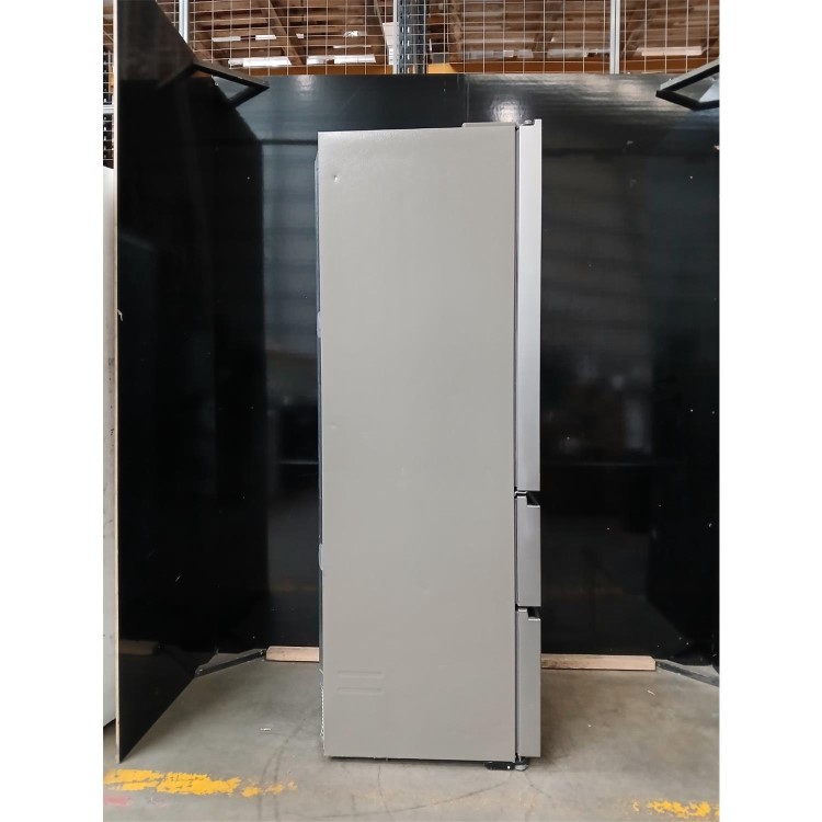 Refurbished Haier FD 70 Series 5 446 Litre French Style American Fridge Freezer - Platinum Inox