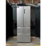 Refurbished Haier FD 70 Series 5 446 Litre French Style American Fridge Freezer - Platinum Inox