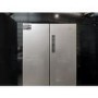 Refurbished Haier FD 70 Series 5 446 Litre French Style American Fridge Freezer - Platinum Inox