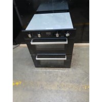Refurbished electriQ Built-Under Double Oven Black