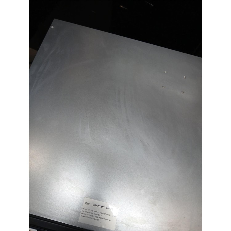 Refurbished electriQ Built-Under Double Oven Black