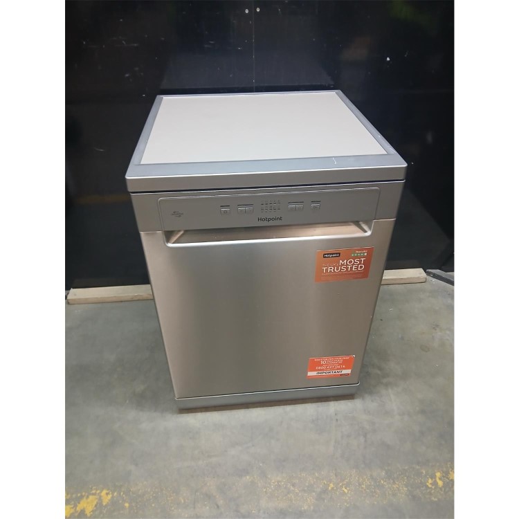 GRADE A2 - Hotpoint Freestanding Dishwasher - Inverter Motor Stainless Steel