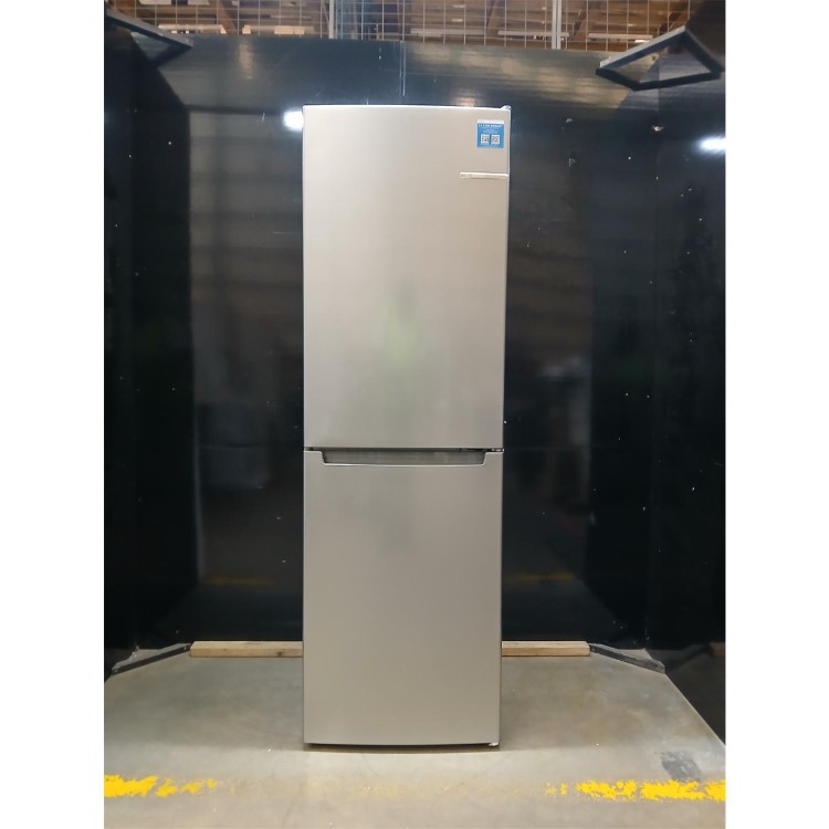 Refurbished Freestanding Fridge Freezer Frost Free - Stainless Steel Look