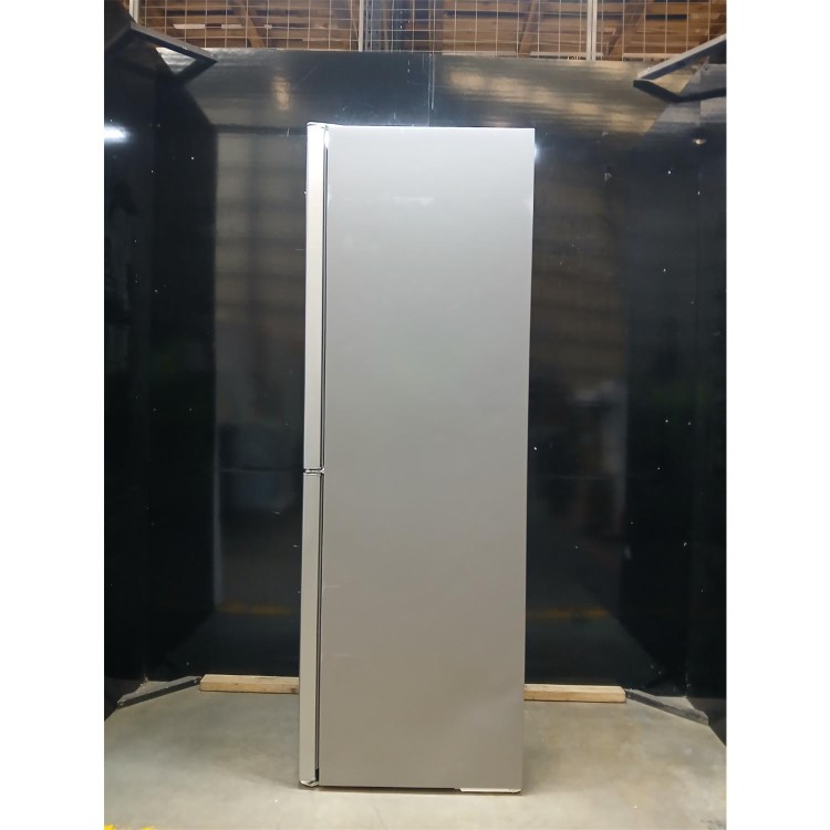 Refurbished Freestanding Fridge Freezer Frost Free - Stainless Steel Look