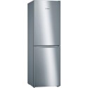 79158217/1/KGN34NLEAG Refurbished Freestanding Fridge Freezer Frost Free - Stainless Steel Look