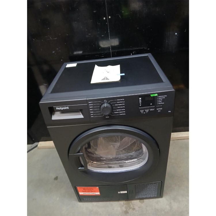 GRADE A2 - Hotpoint 8kg Condenser Tumble Dryer - Graphite