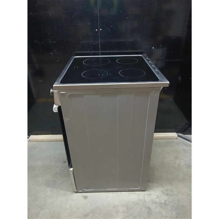 Refurbished 60cm Ceramic Single Cavity Cooker - Stainless Steel