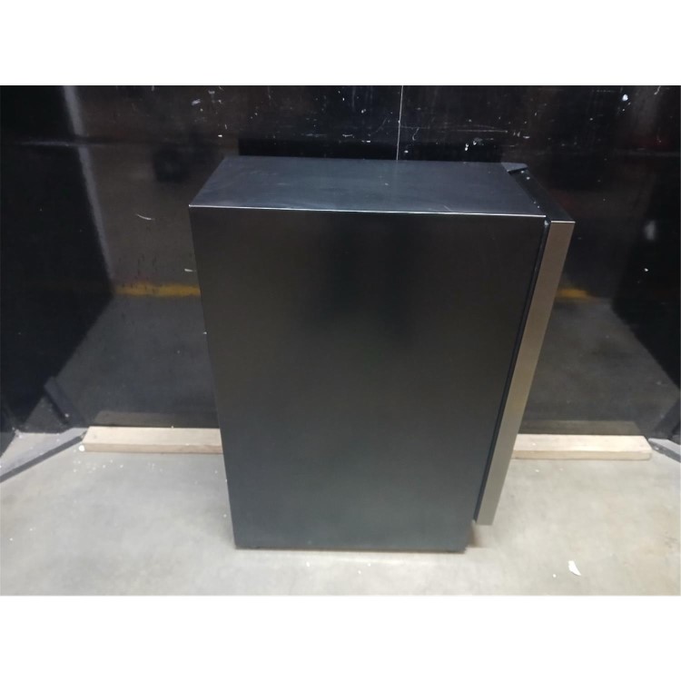 Refurbished 18 Bottle Capacity 30cm Freestanding Under Counter Wine Cooler - Premium Dark Stainless Steel