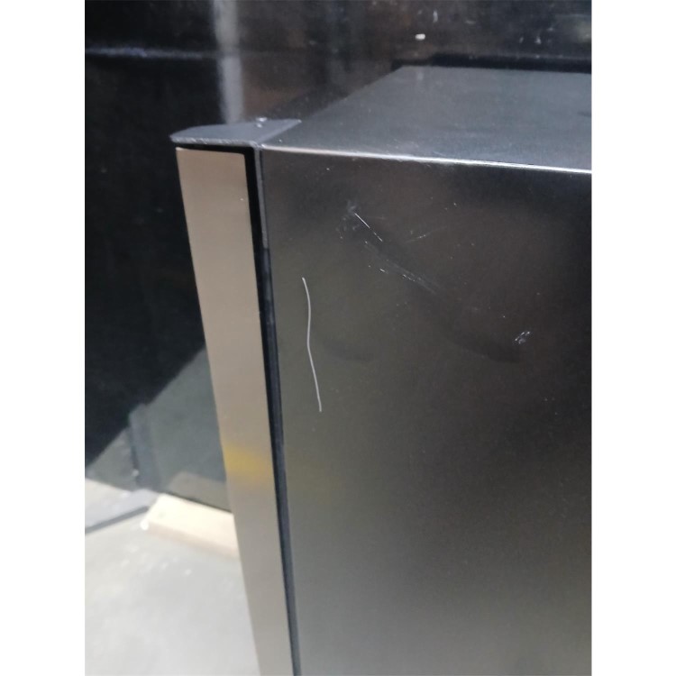 Refurbished 18 Bottle Capacity 30cm Freestanding Under Counter Wine Cooler - Premium Dark Stainless Steel