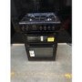 GRADE A2 - electriQ 60cm Dual Fuel Cooker - Black