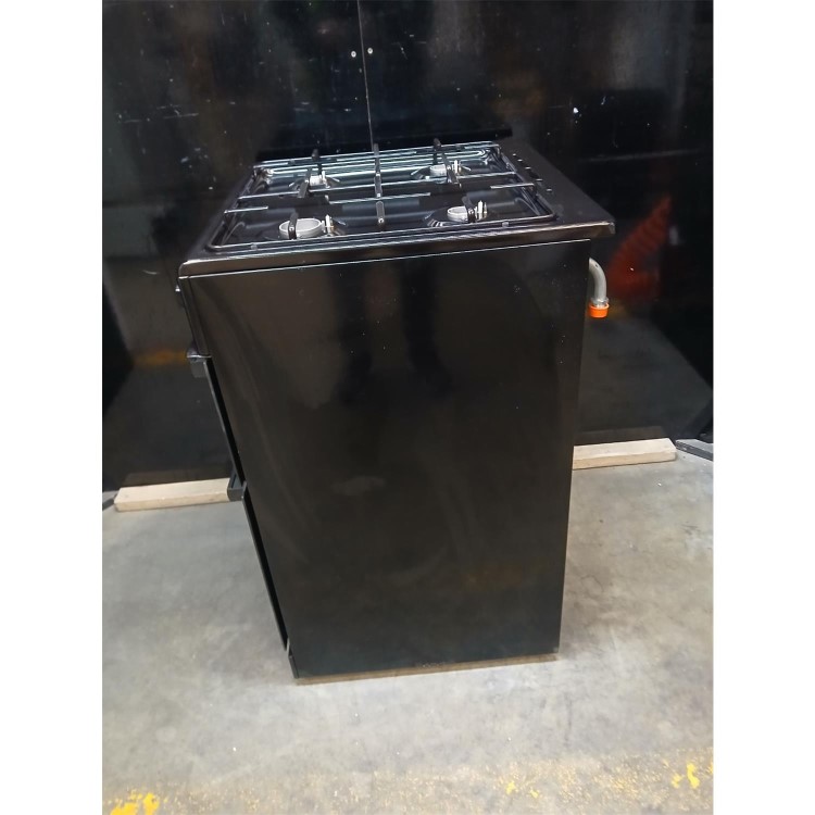 GRADE A2 - electriQ 60cm Dual Fuel Cooker - Black