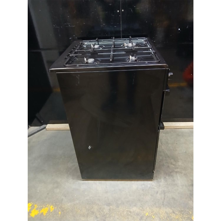 GRADE A2 - electriQ 60cm Dual Fuel Cooker - Black
