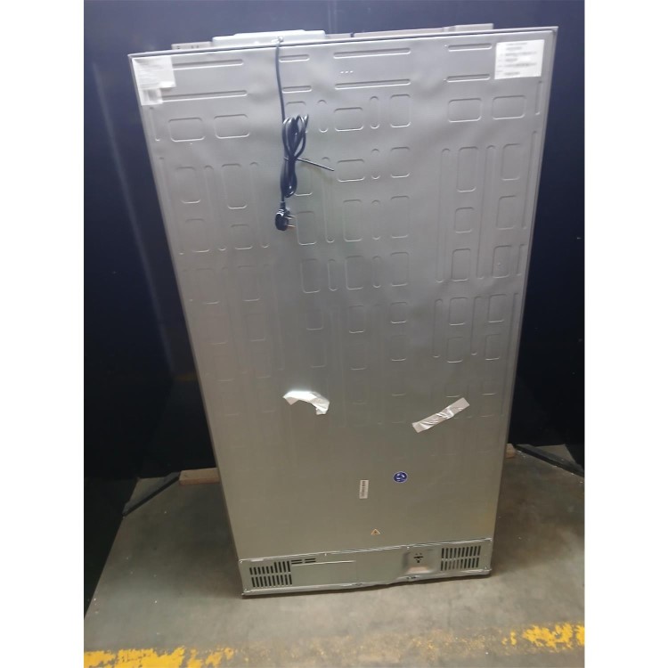 Refurbished Hisense PureFlat 541 Litre Side-by-Side American Fridge Freezer - Silver
